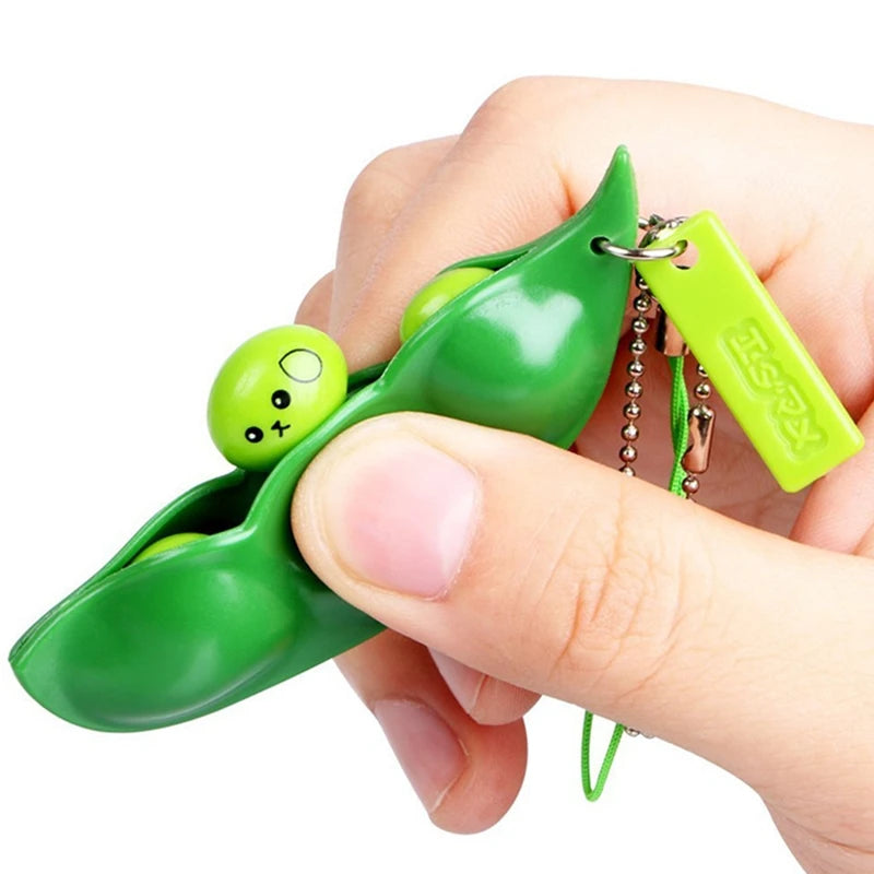 Pea Pod Keychain Fidget