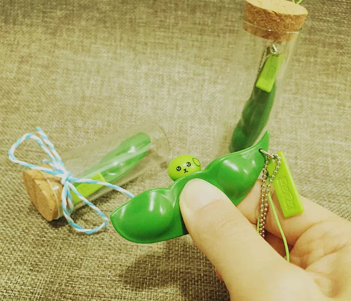 Pea Pod Keychain Fidget