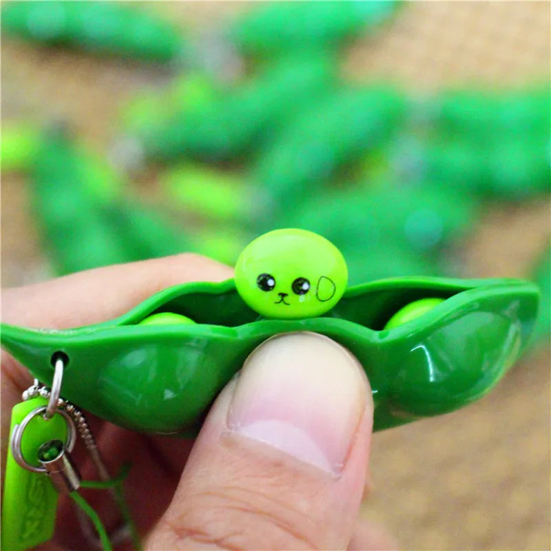 Pea Pod Keychain Fidget