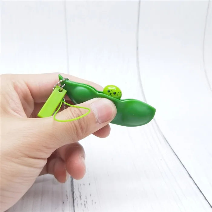 Pea Pod Keychain Fidget