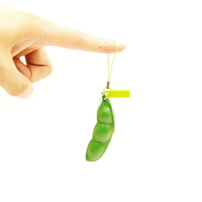 Pea Pod Keychain Fidget