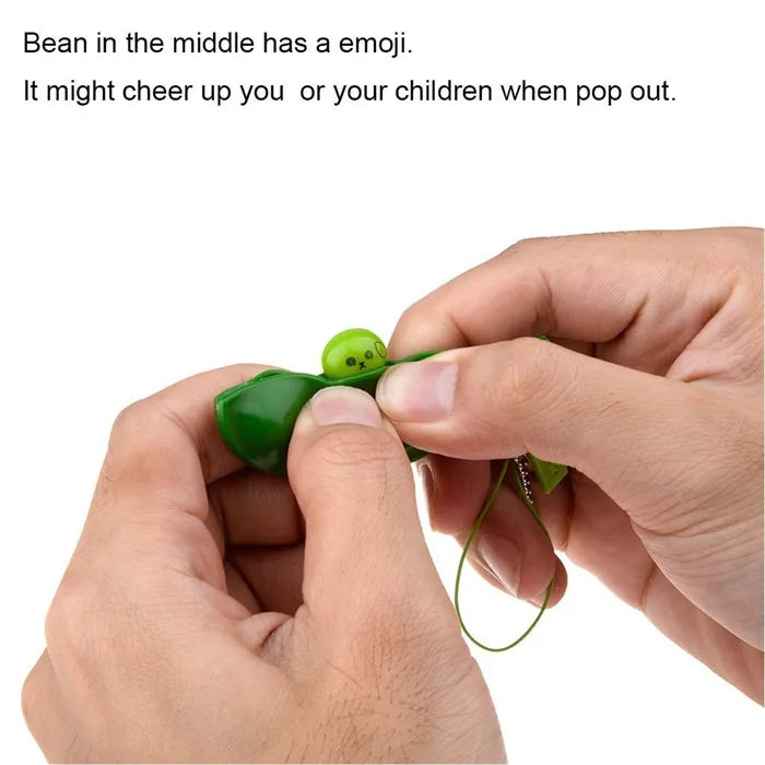 Pea Pod Keychain Fidget