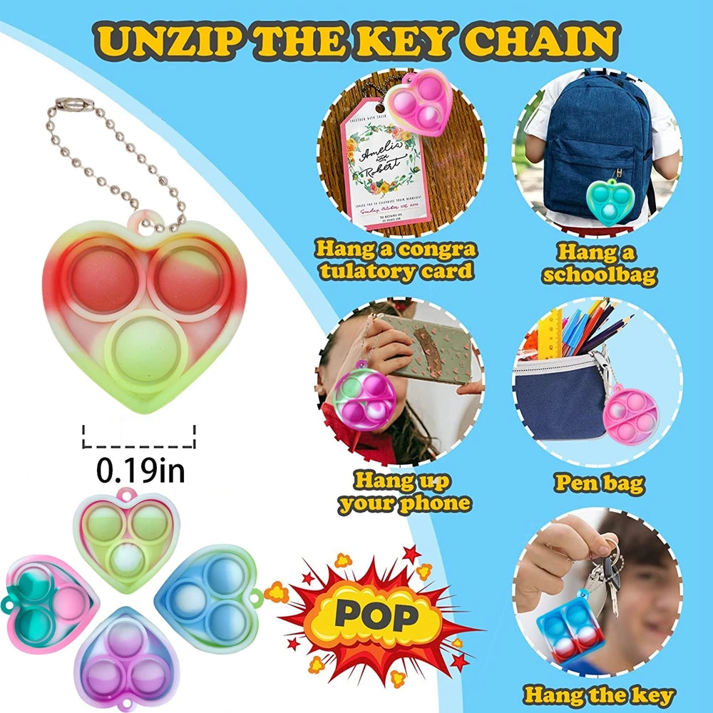 Mini Pop Keychain Party Pack