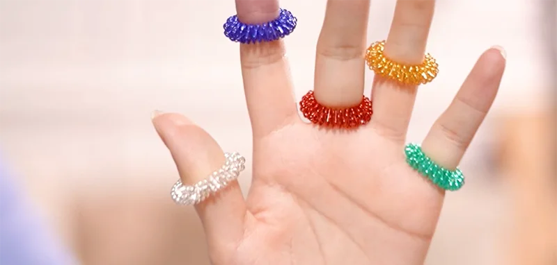 Sensory Finger Ring Set
