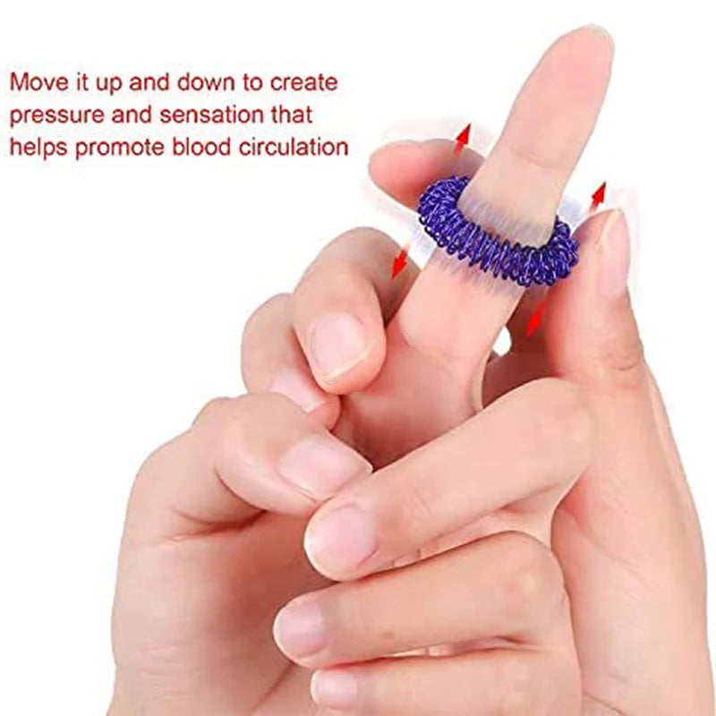 Sensory Finger Ring Set