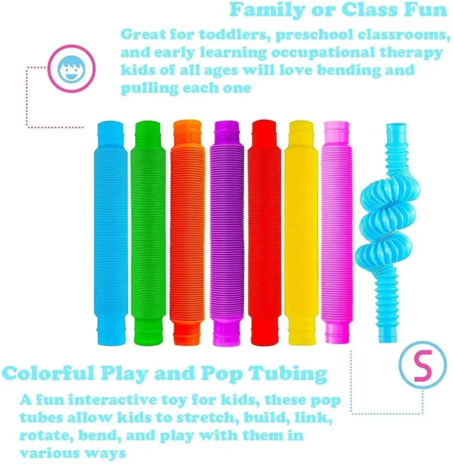 Large Pop Tube Fidget Pack