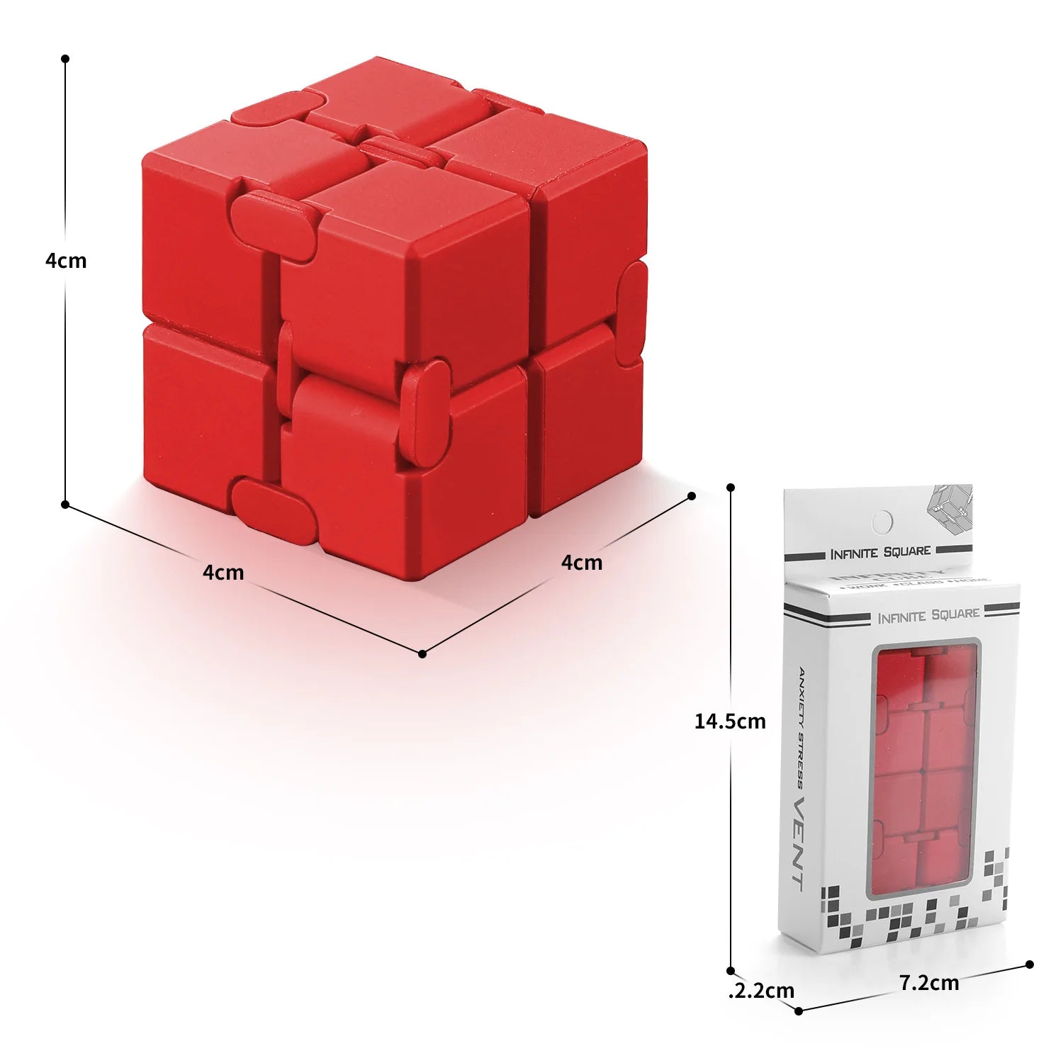 Metallic Infinity Cube