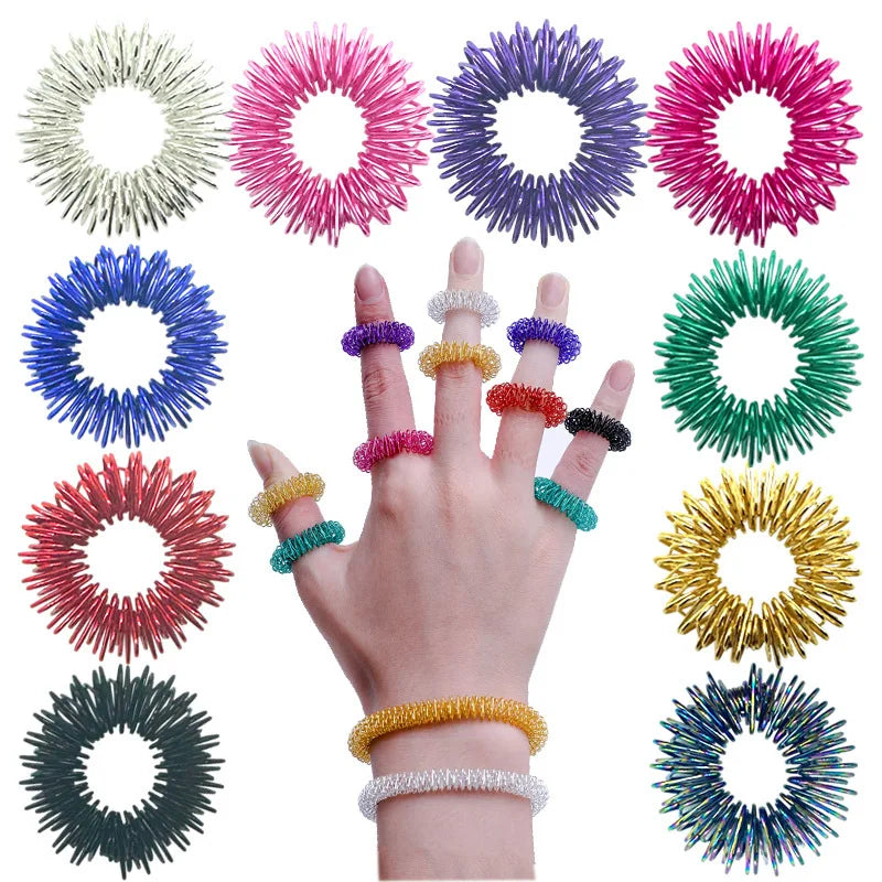 Sensory Finger Ring Set