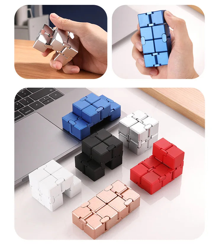 Metallic Infinity Cube