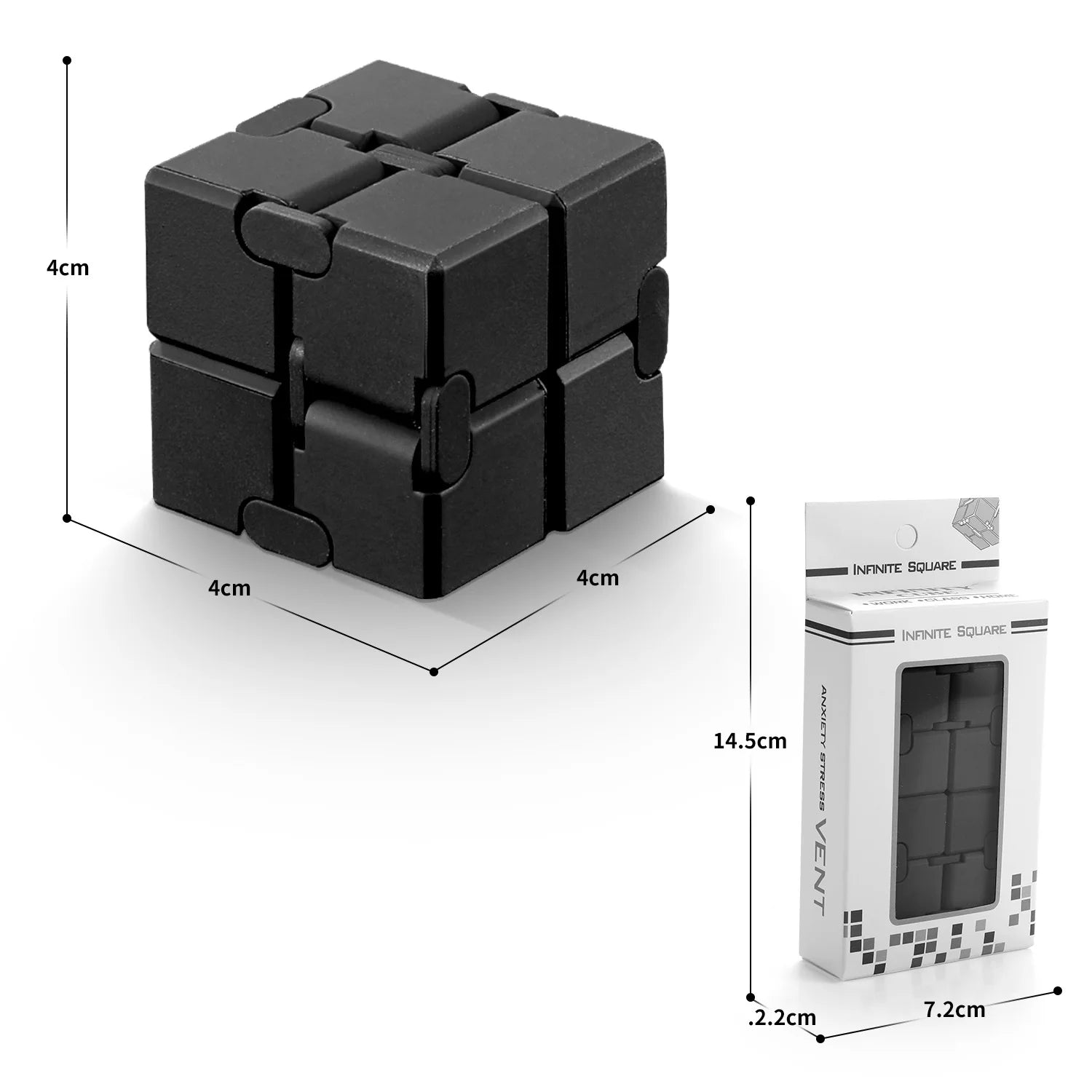 Metallic Infinity Cube