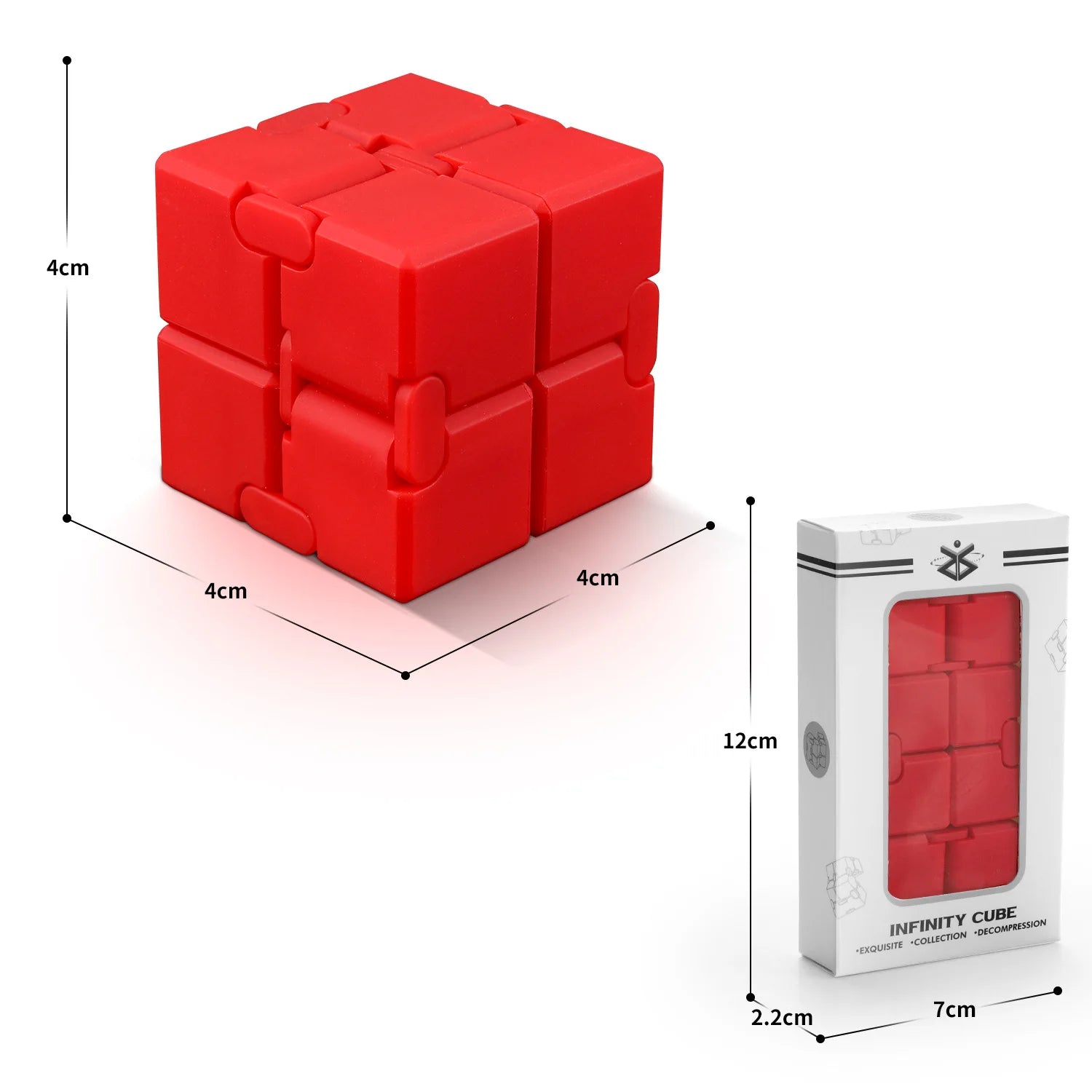 Metallic Infinity Cube