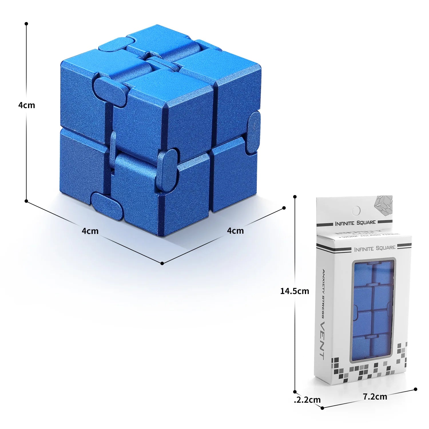 Metallic Infinity Cube