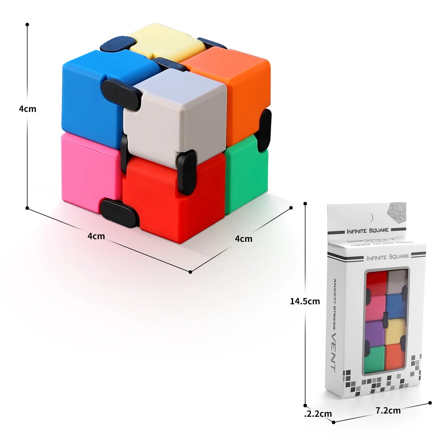 Metallic Infinity Cube