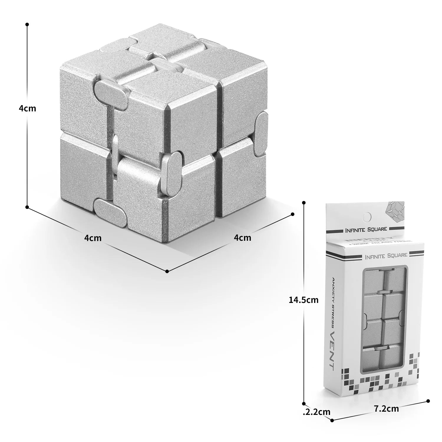 Metallic Infinity Cube