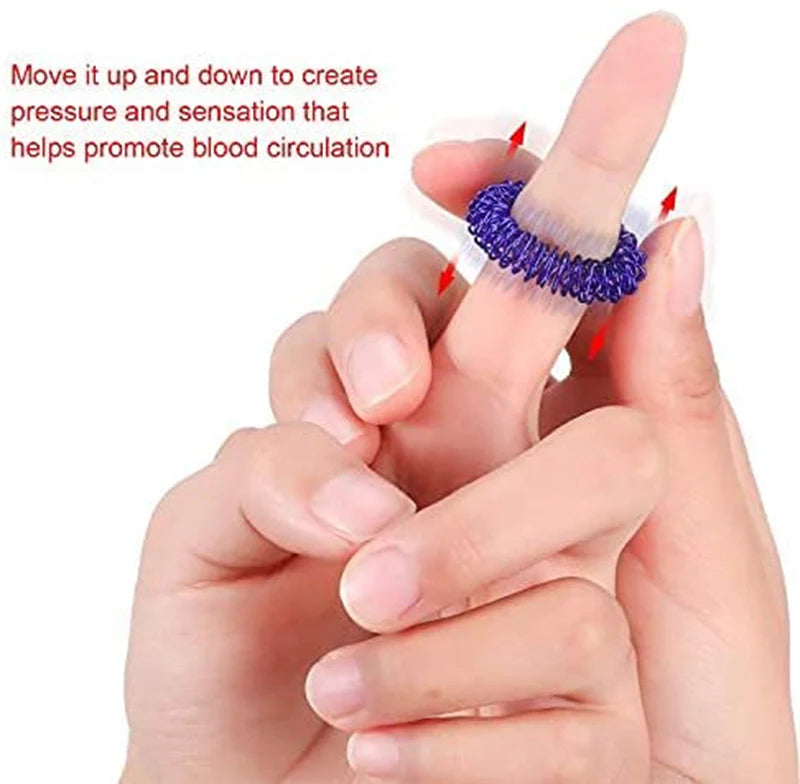 Sensory Finger Ring Set