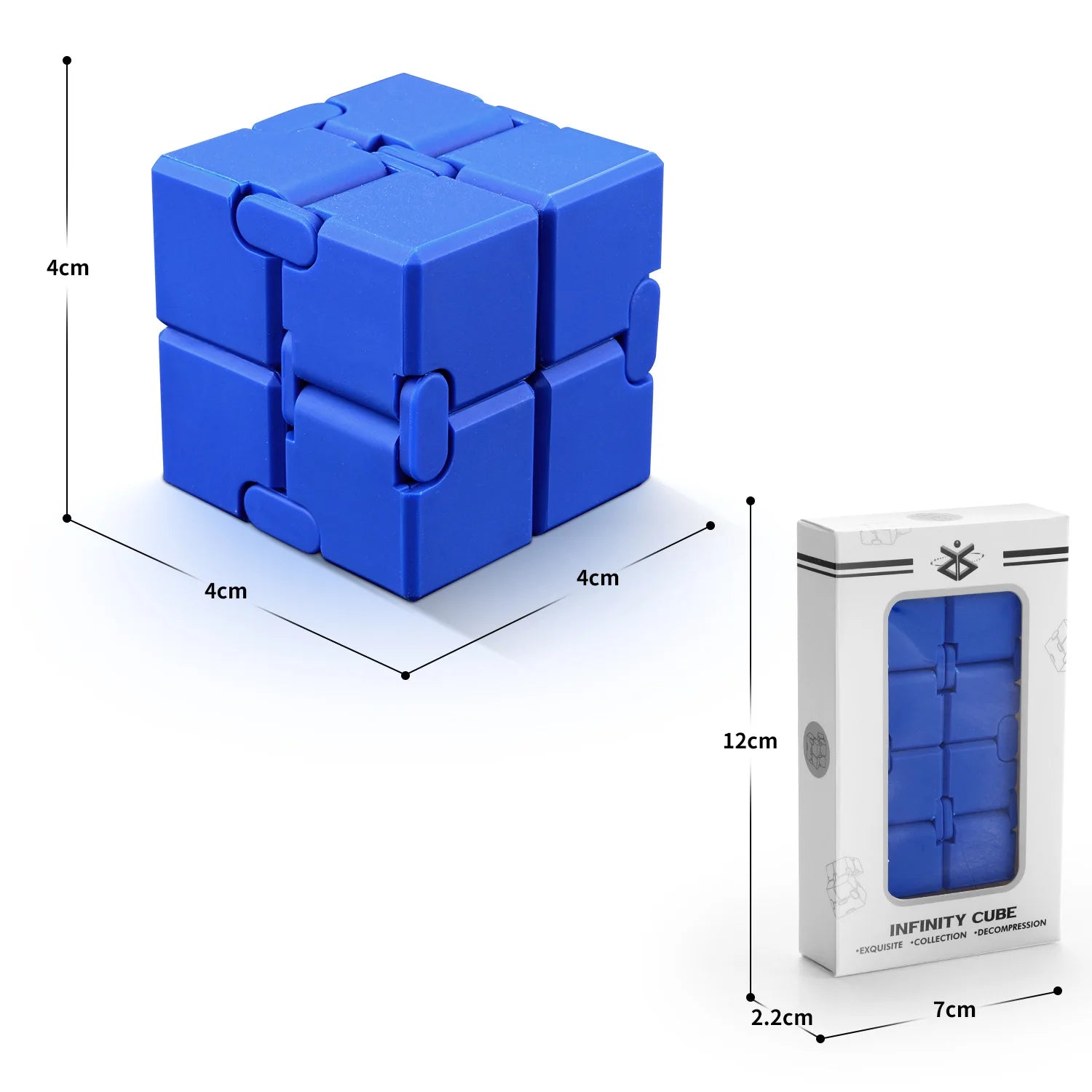 Metallic Infinity Cube