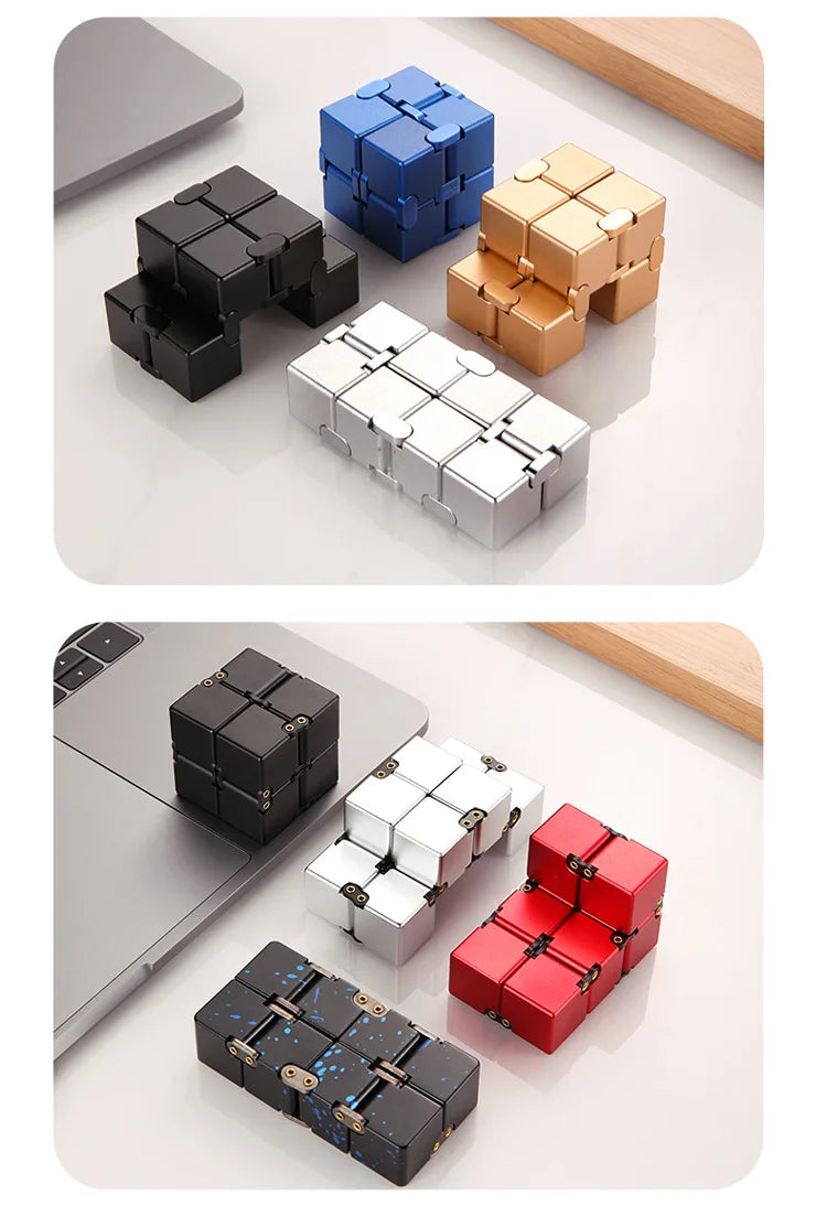 Metallic Infinity Cube