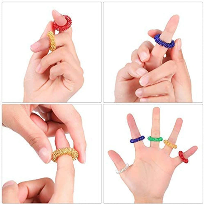 Sensory Finger Ring Set