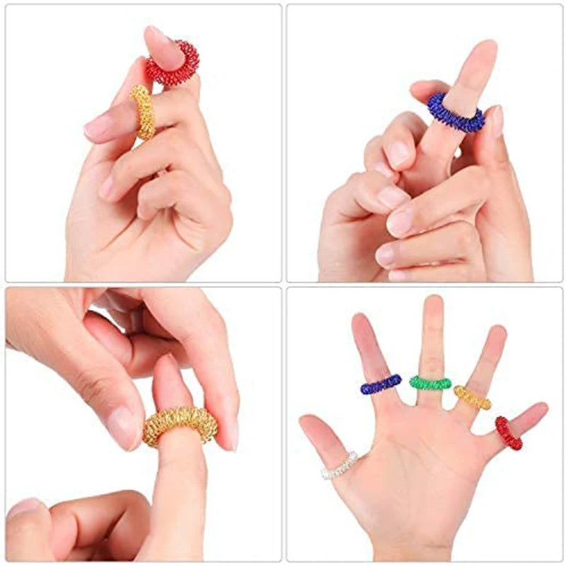 Sensory Finger Ring Set