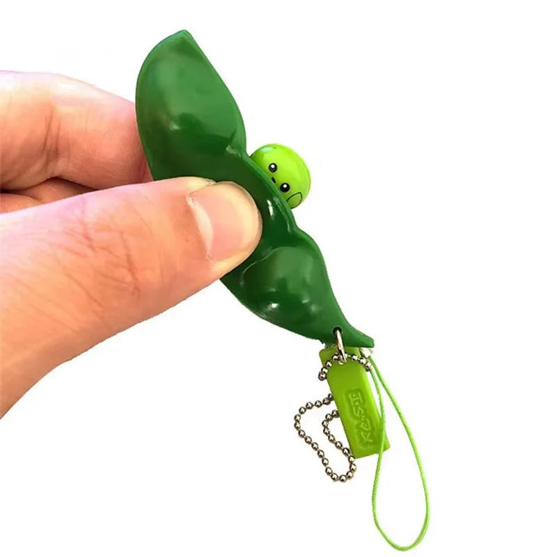 Pea Pod Keychain Fidget