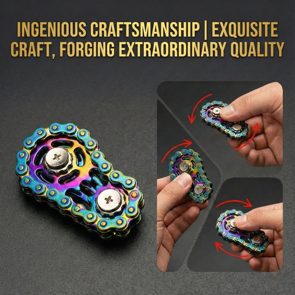 Bike Chain Finger Spinner
