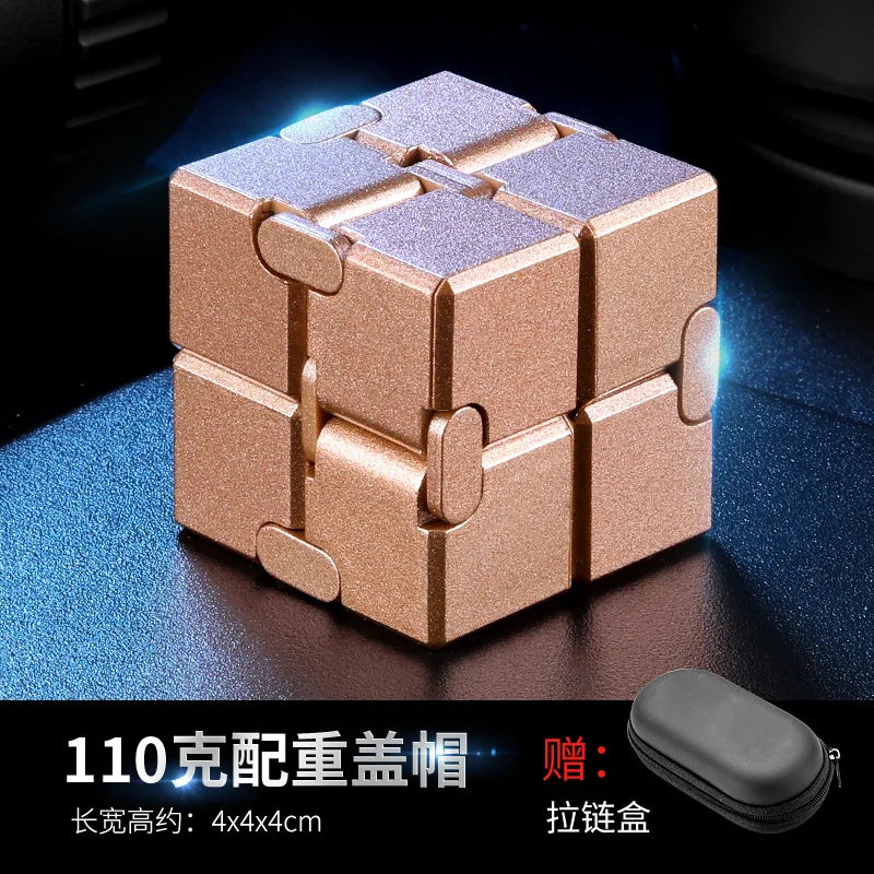 Metallic Infinity Cube