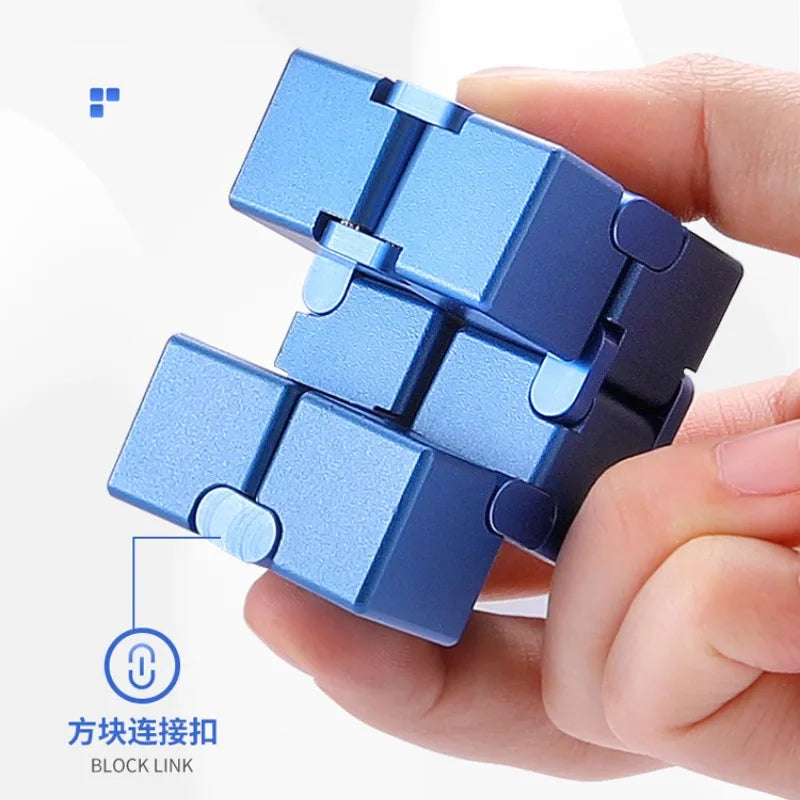 Metallic Infinity Cube