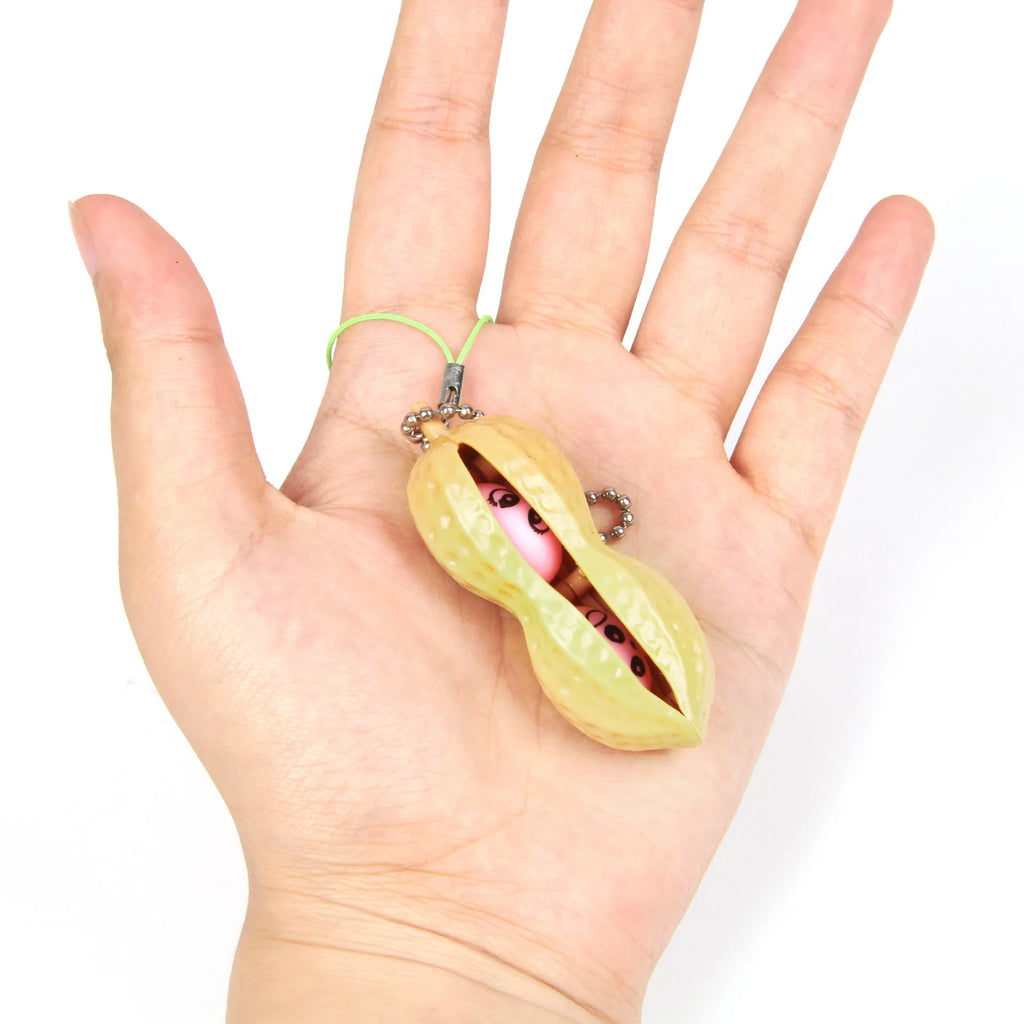 Pea Pod Keychain Fidget