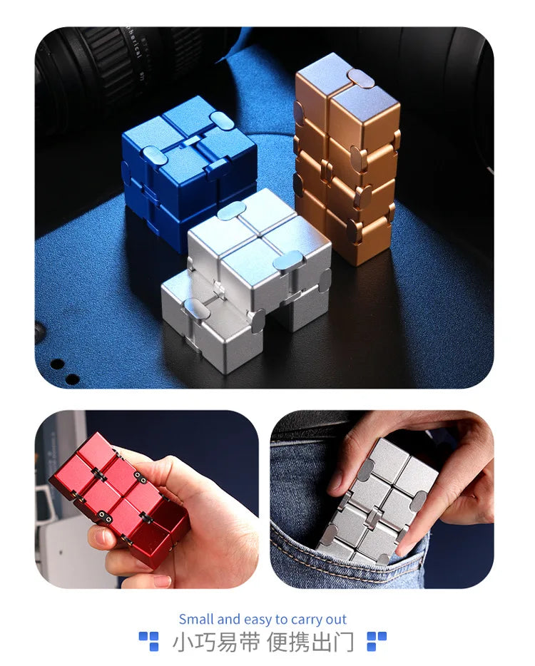 Metallic Infinity Cube